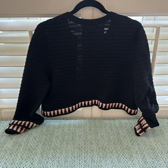 Maje cropped sweater blazer - Picture 4 of 4